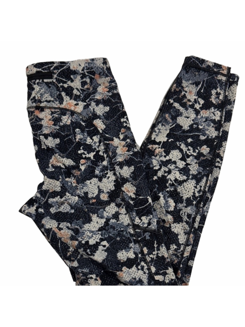 Lululemon Wunder Under High Rise Leggings Spring Bloom Size 6